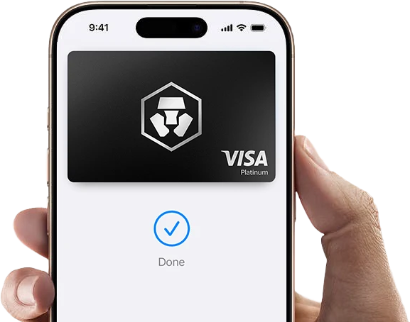 Crypto.com card in Apple Wallet